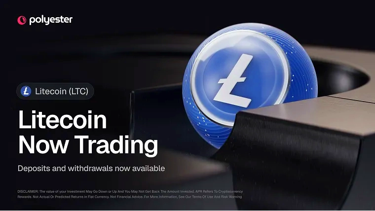 Bitcoin Now Live on Polyester