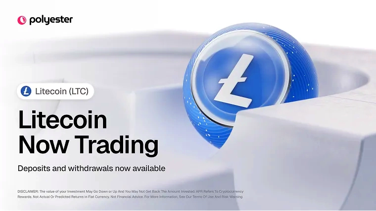 Bitcoin Now Live on Polyester